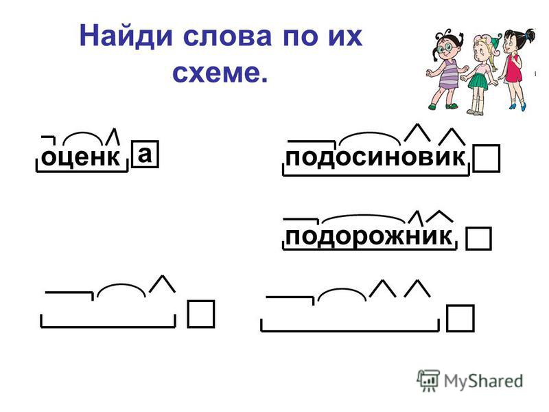 Оберегающий схема морфемная