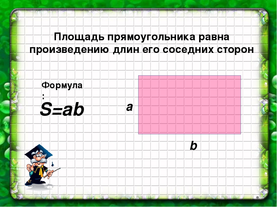 Площадь прямоугольника стороны которого. Площадь прямоугольника. Формула площади прямоугольника 5 класс. Площадь прямоугольника 4 класс. Площадь формула площади прямоугольника 5 класс.