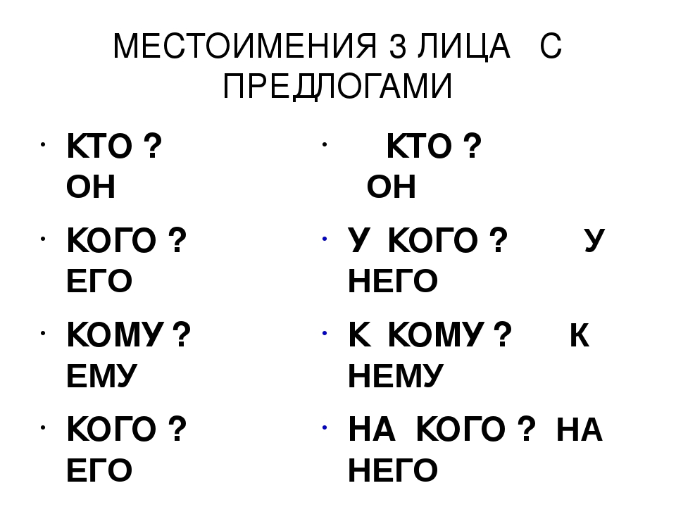 Представляешь какое лицо. Правописание местоимений 3 лица с предлогами. Падежные формы местоимений 3 лица с предлогами. Местоимения 3 его лица. Местоимения 3 лица женского рода.