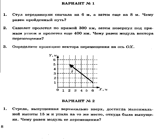 Тест на механика машин