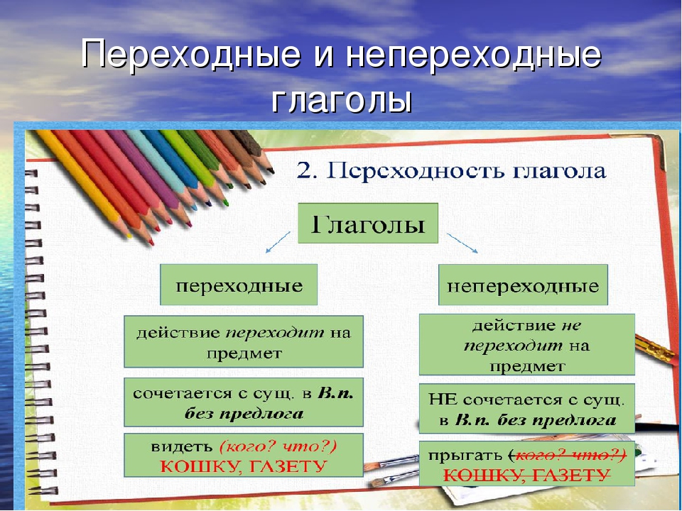 Переходный вид глагола. Переходный и НПЕРЕХОДНЫЕ гл. Перехожные и не переходные гдаголы. Перходние и не переходние глаголи. Переходные не пререходные глаголы.