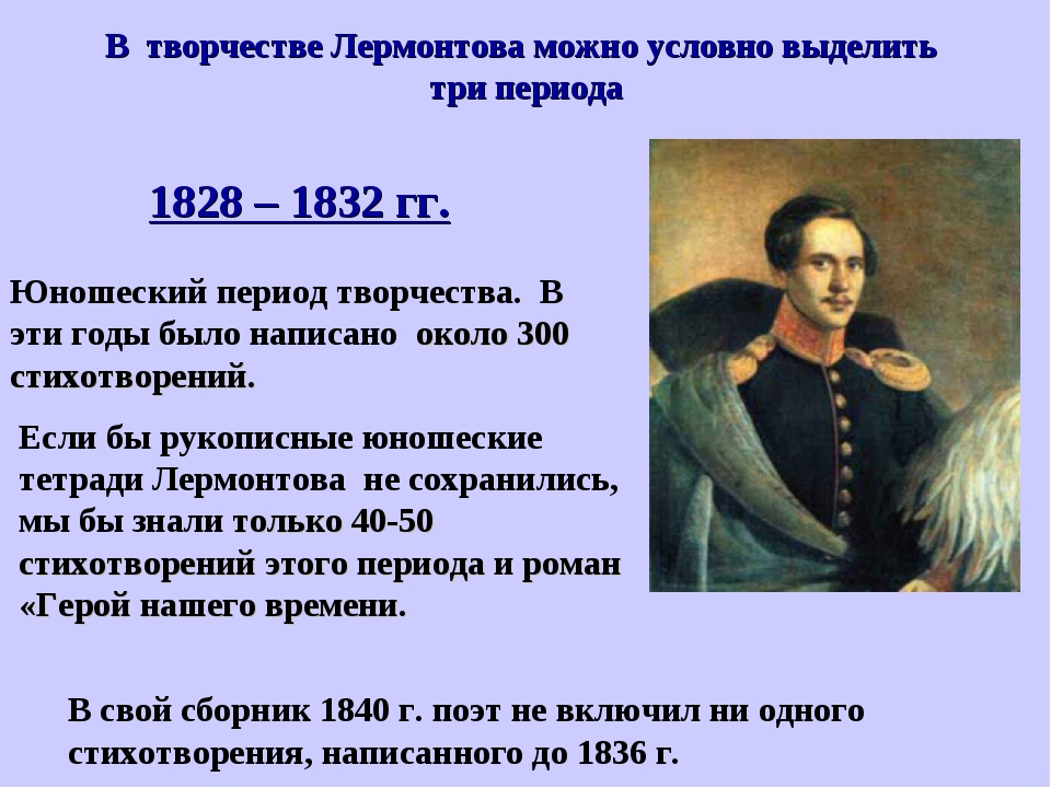 Презентация на тему лермонтов жизнь и творчество