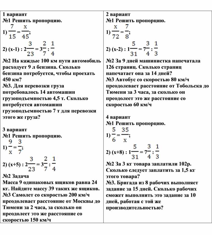 Пропорции презентация 6 класс мерзляк