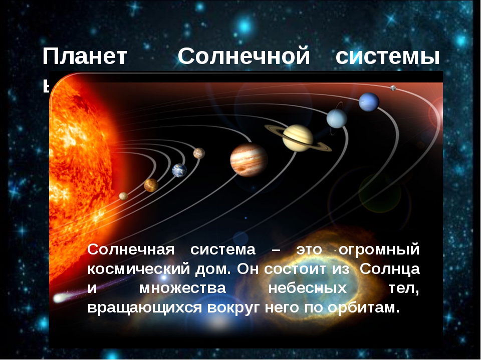 Презентация планеты солнечной системы презентация 4 класс школа россии