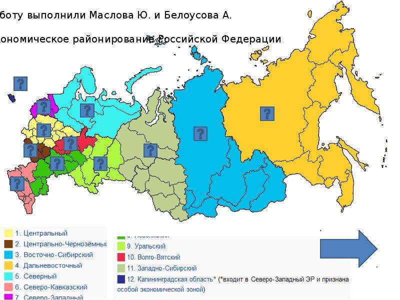 Экономические районы россии презентация 9 класс география