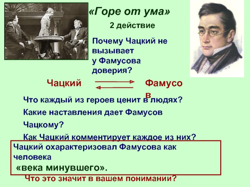 От ума действие 2. Горе от ума герои. Горе от ума Фамусов и Чацкий. Главные герои горе от ума. Горе от ума мемы.